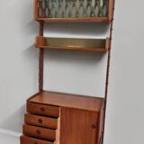 Ergo teak storage unit, Scandinavian vintage 1960s
