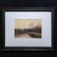 Impressionist watercolour 19th century - Romantic marine - English school + 4 new CDs