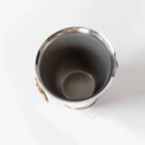 Silver-plated Jean Couzon 1980s Champagne Cooler – Vintage Centerpiece and Elegant Table Decor