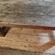 table basse rustique, style atelier