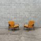 Saffron armchair pair