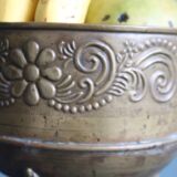 Antique table jardinière.