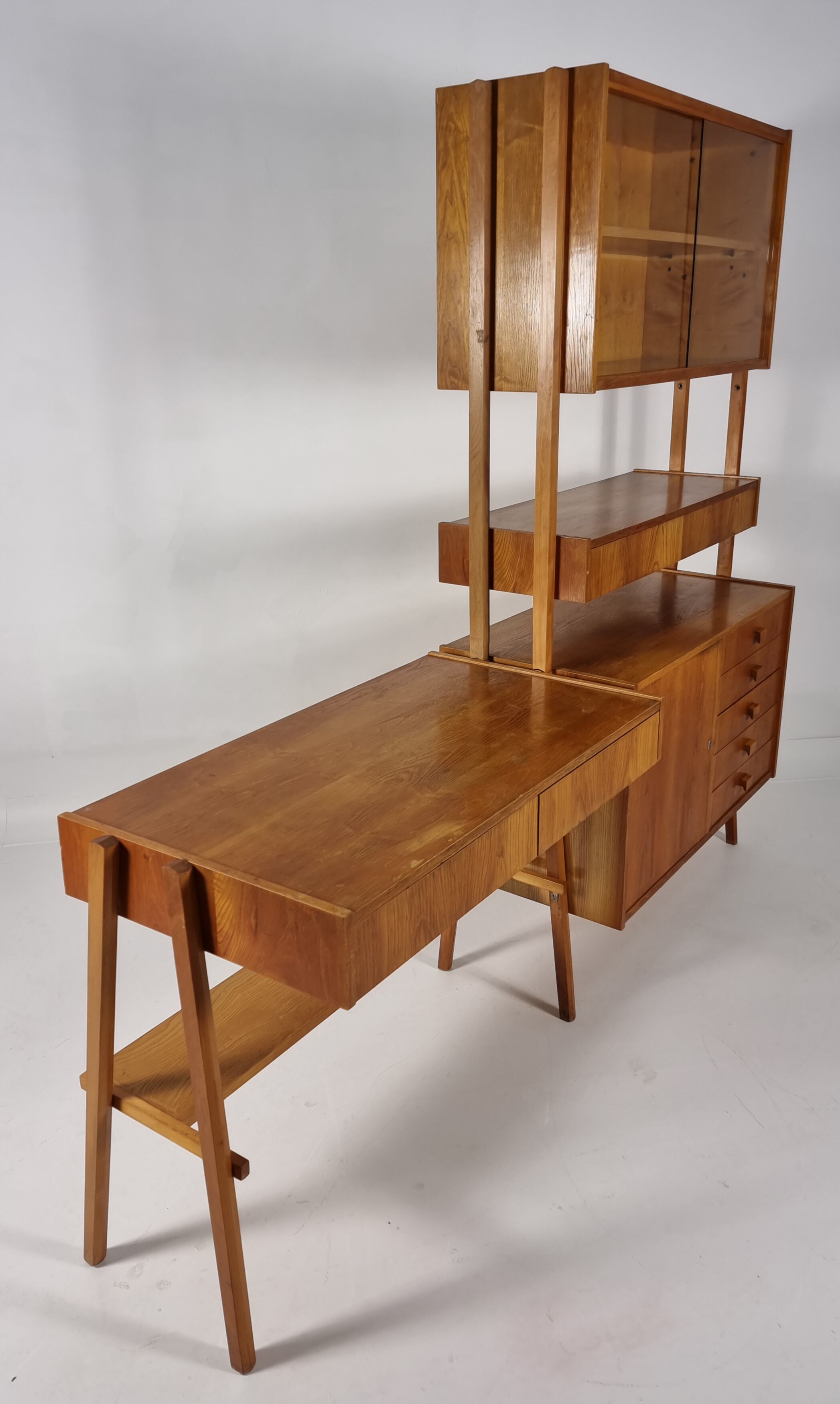 Cabinet set of Furniture by František Jirák, 1970s