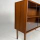 Bibliothèque, buffet vitré en teck, années 60