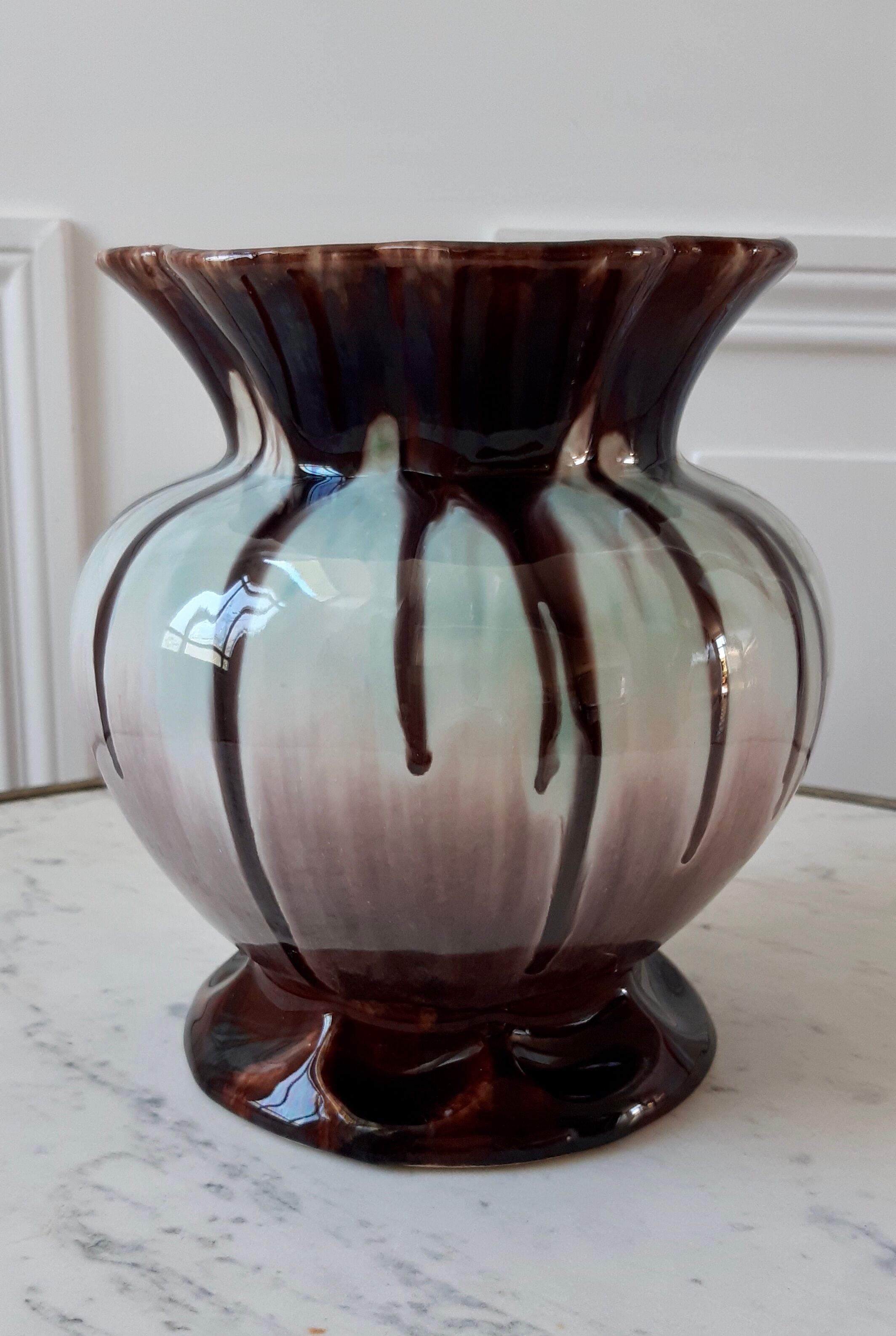 Antique ceramic vase