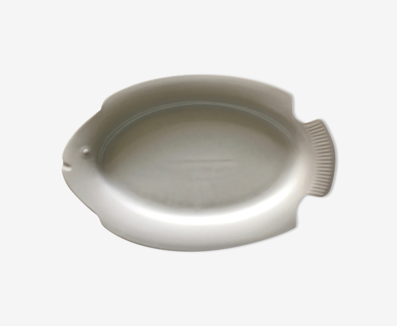 Plat poisson blanc