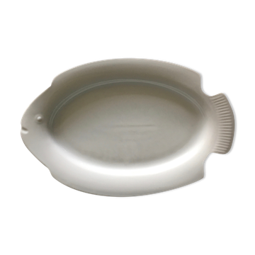Plat poisson blanc