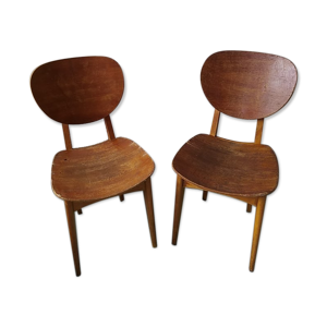 Paire de chaises bistrot
