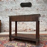 Mahogany console of the Empire XIX century