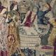 Wall hanging tapestry "Les Vendanges"