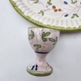 Moustiers Set - Plate, pot and 15 egg cups