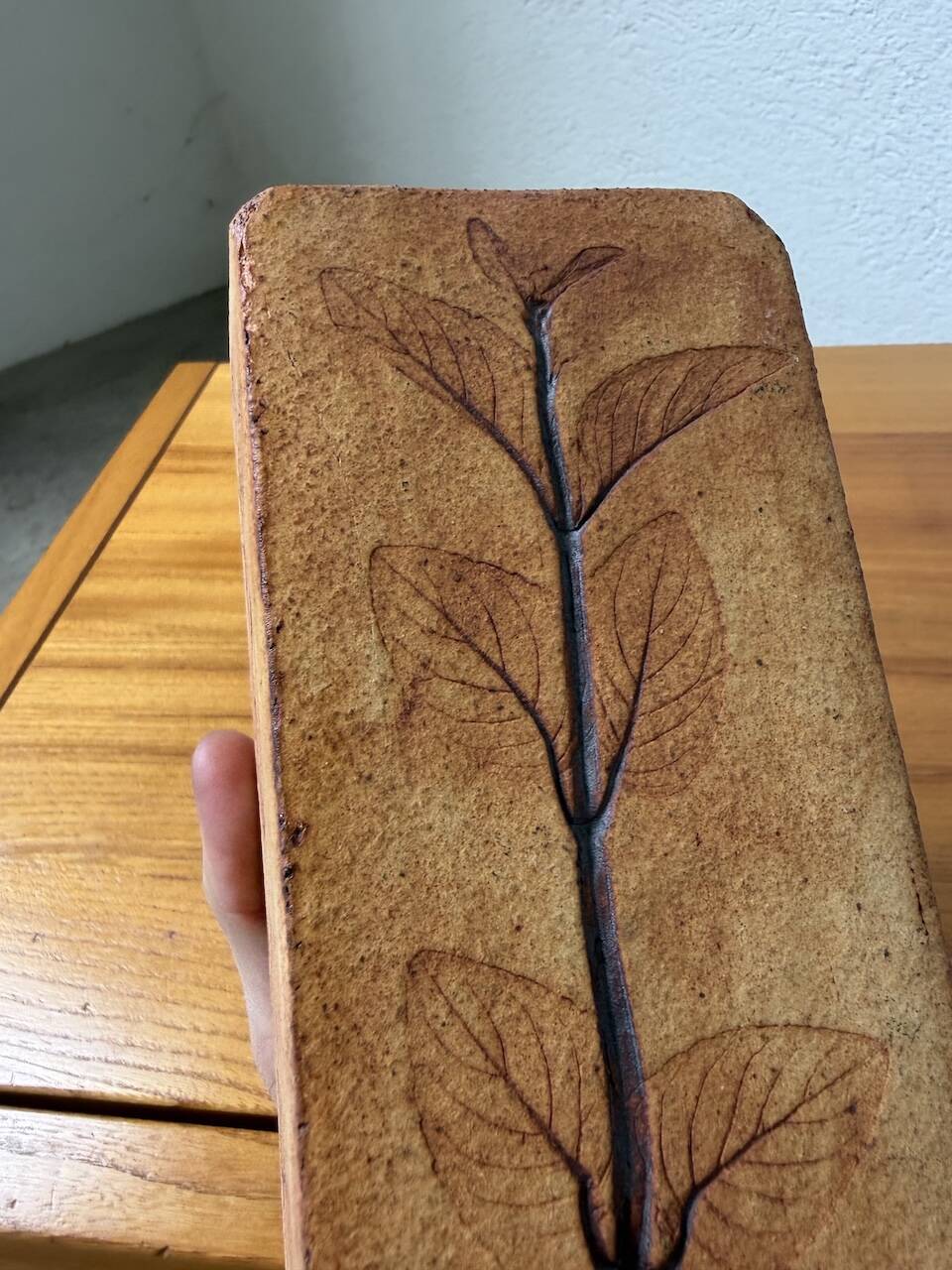 Leduc ceramic herbarium vase
