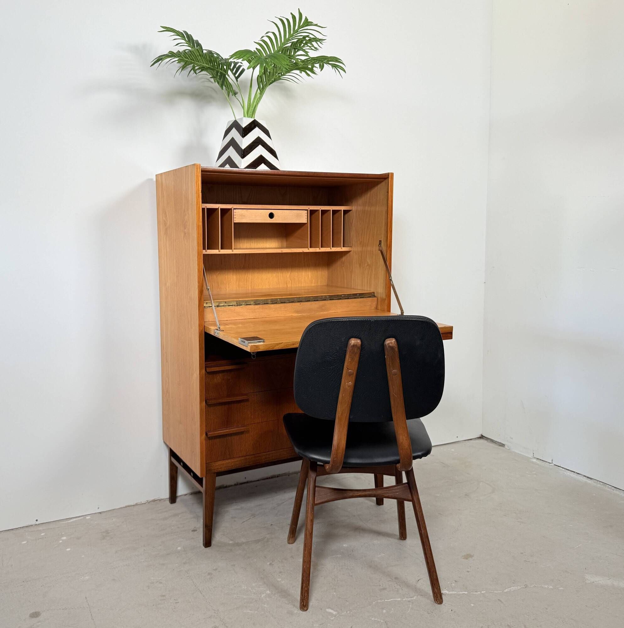 Secretary/Highboard, Frantisek Mezulanik for Up Zavody