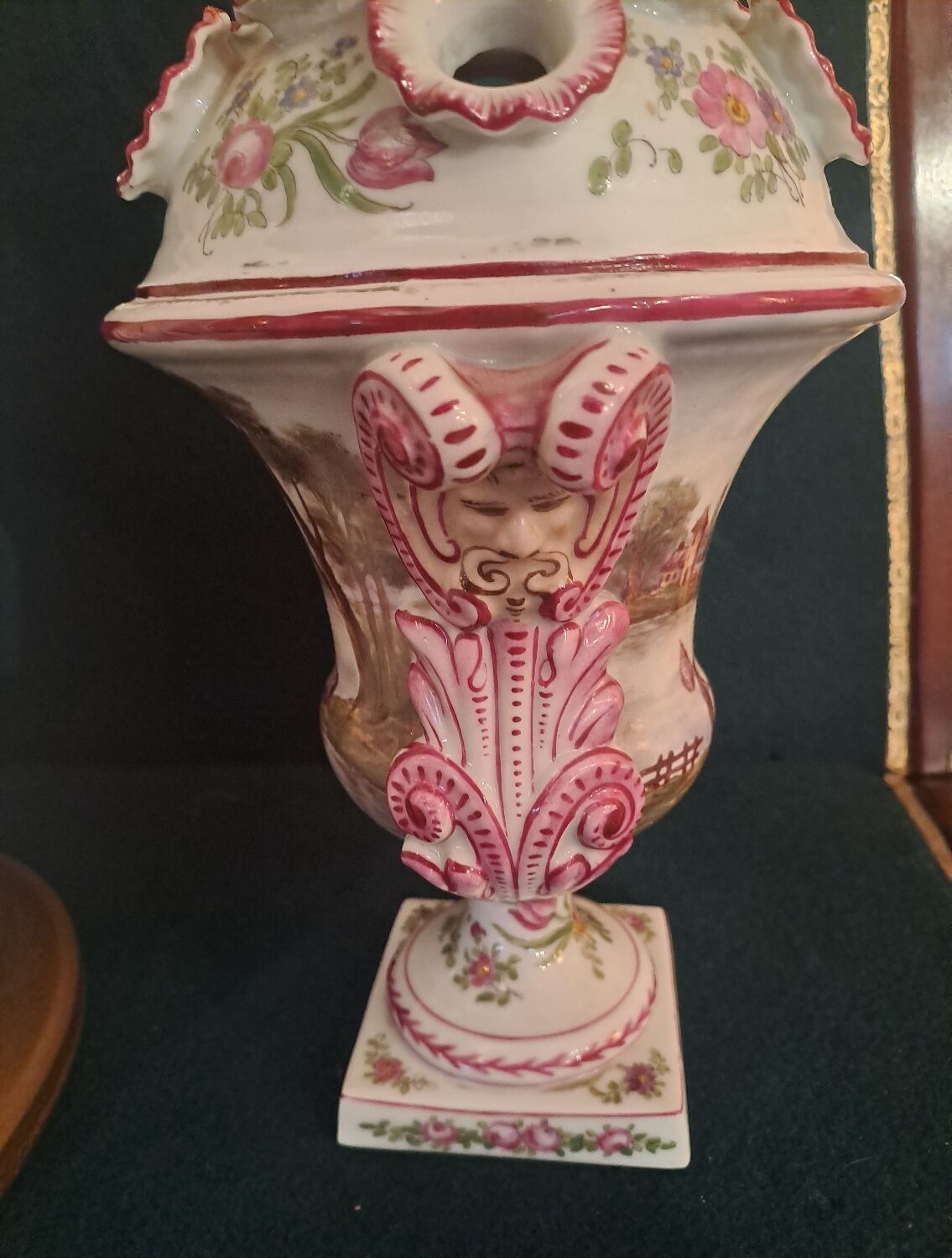 Porcelain flower pot from Sceaux