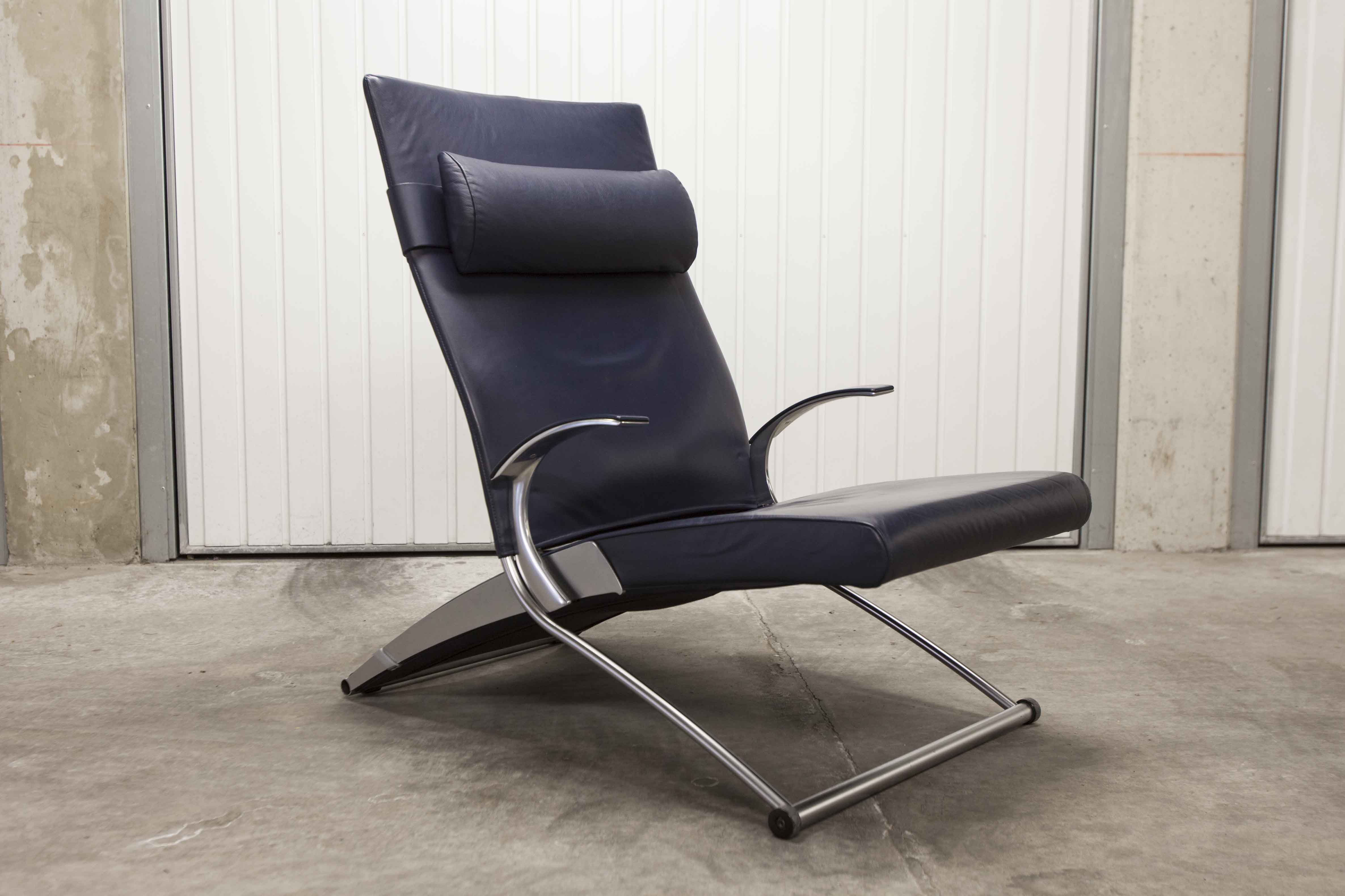 Fauteuil Lounge  "X-chair" par Joachim Nees pour Interprofil