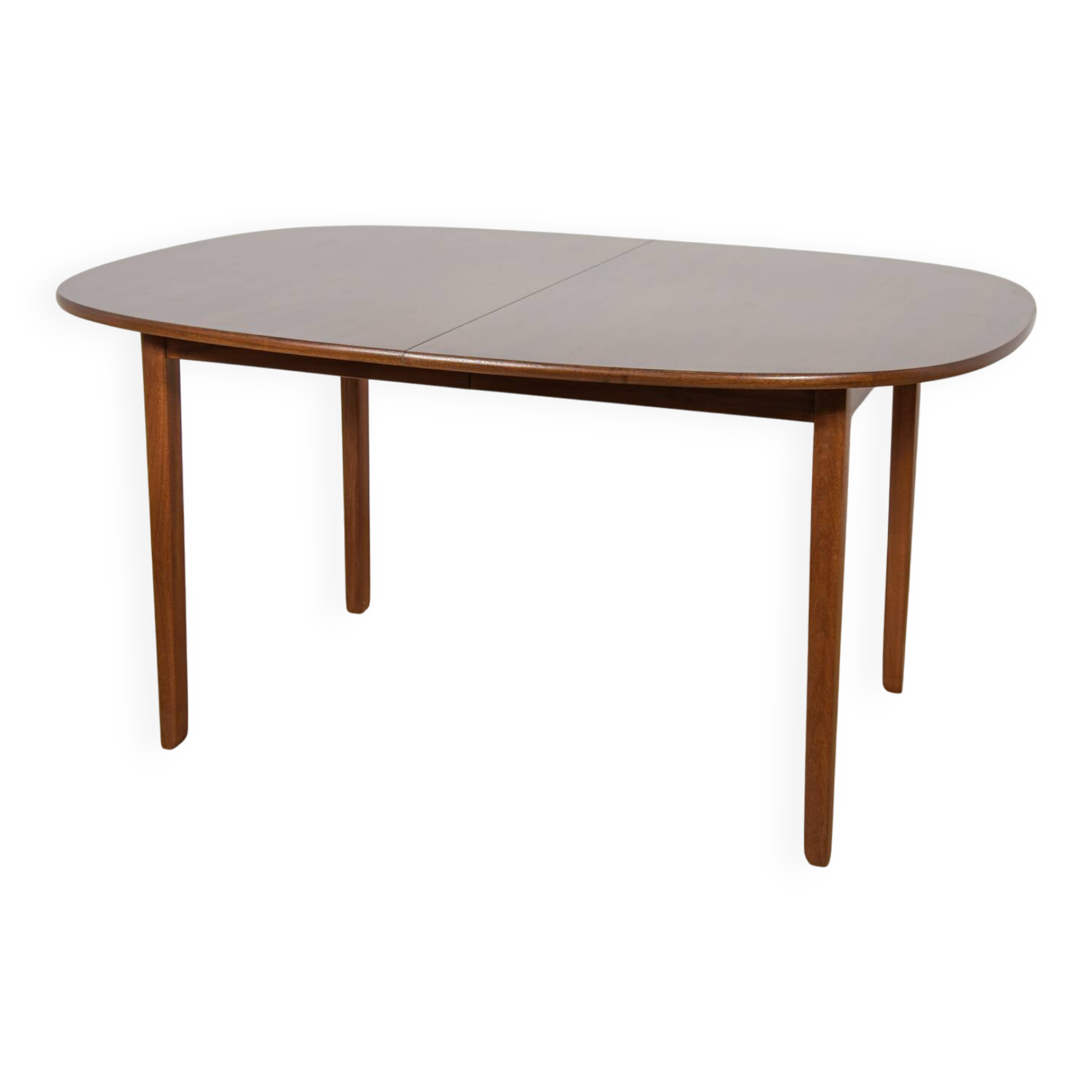 Table de Salle à Manger Extensible Mid-Century par Ole Wanscher pour Poul Jeppesens Furn