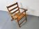 Mid-century wooden foldable children's chair, 1950s