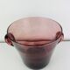 Seau à champagne XL verre bullé de Biot, violet