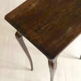 Side table with curved legs