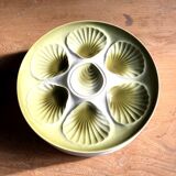 6 oyster / shellfish plates Moulin des Loups