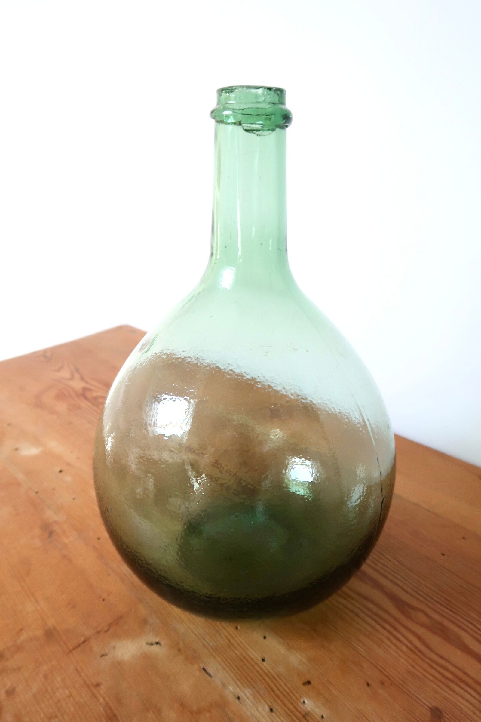 Demijohn green/blue round small format