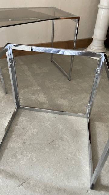 Paire de table gigogne
