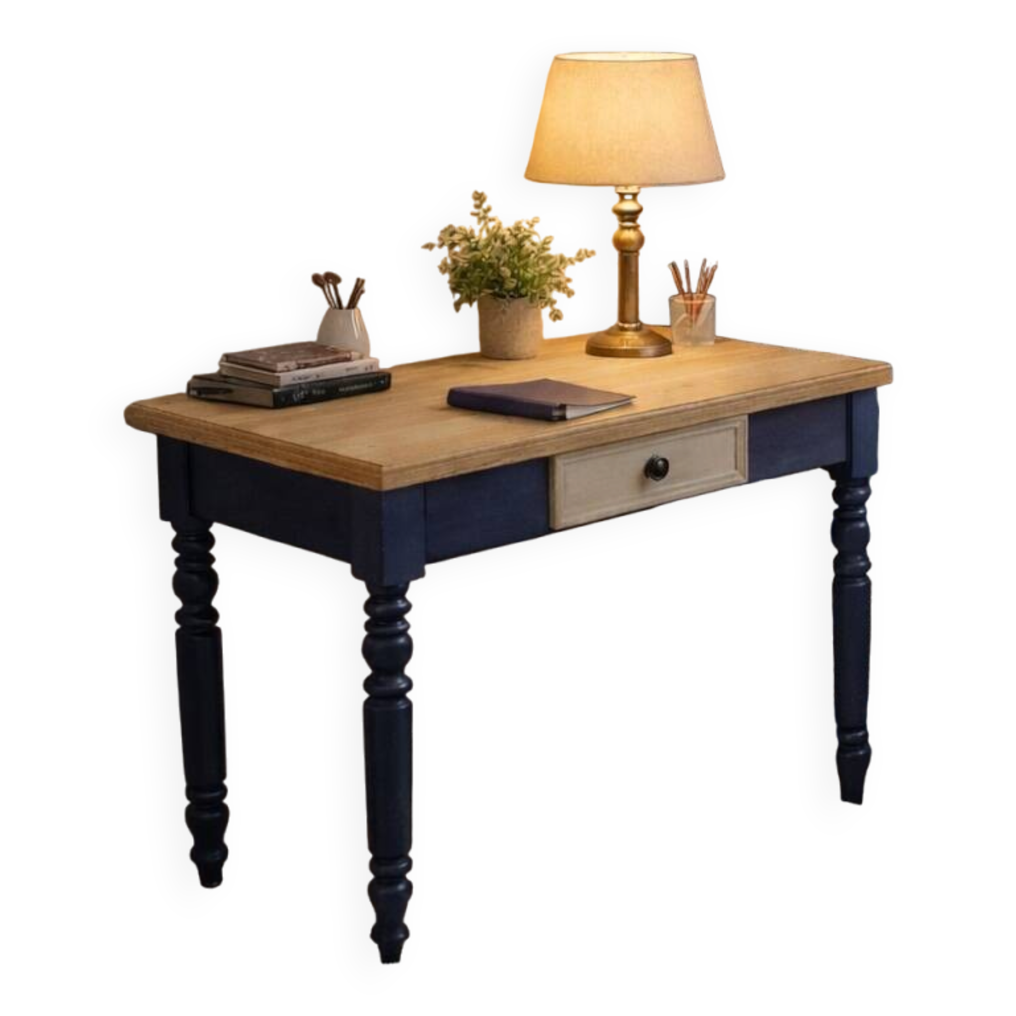 Desk and column furniture