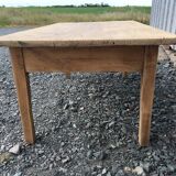 Old wooden coffee table