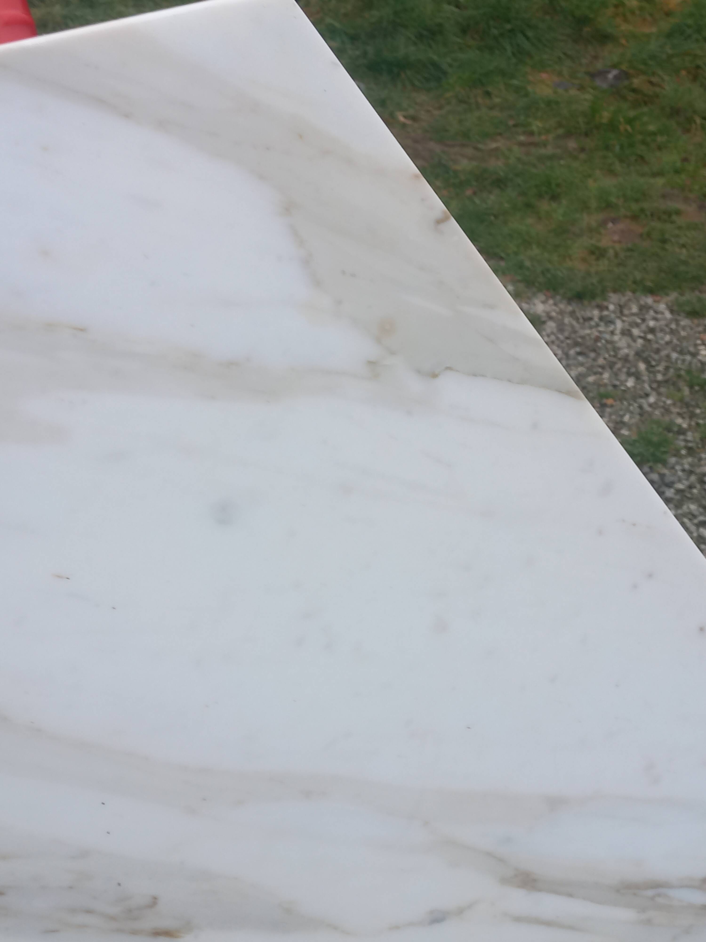 Table design en marbre des années 70