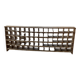 Meuble de métier pin à cases XL 250cm