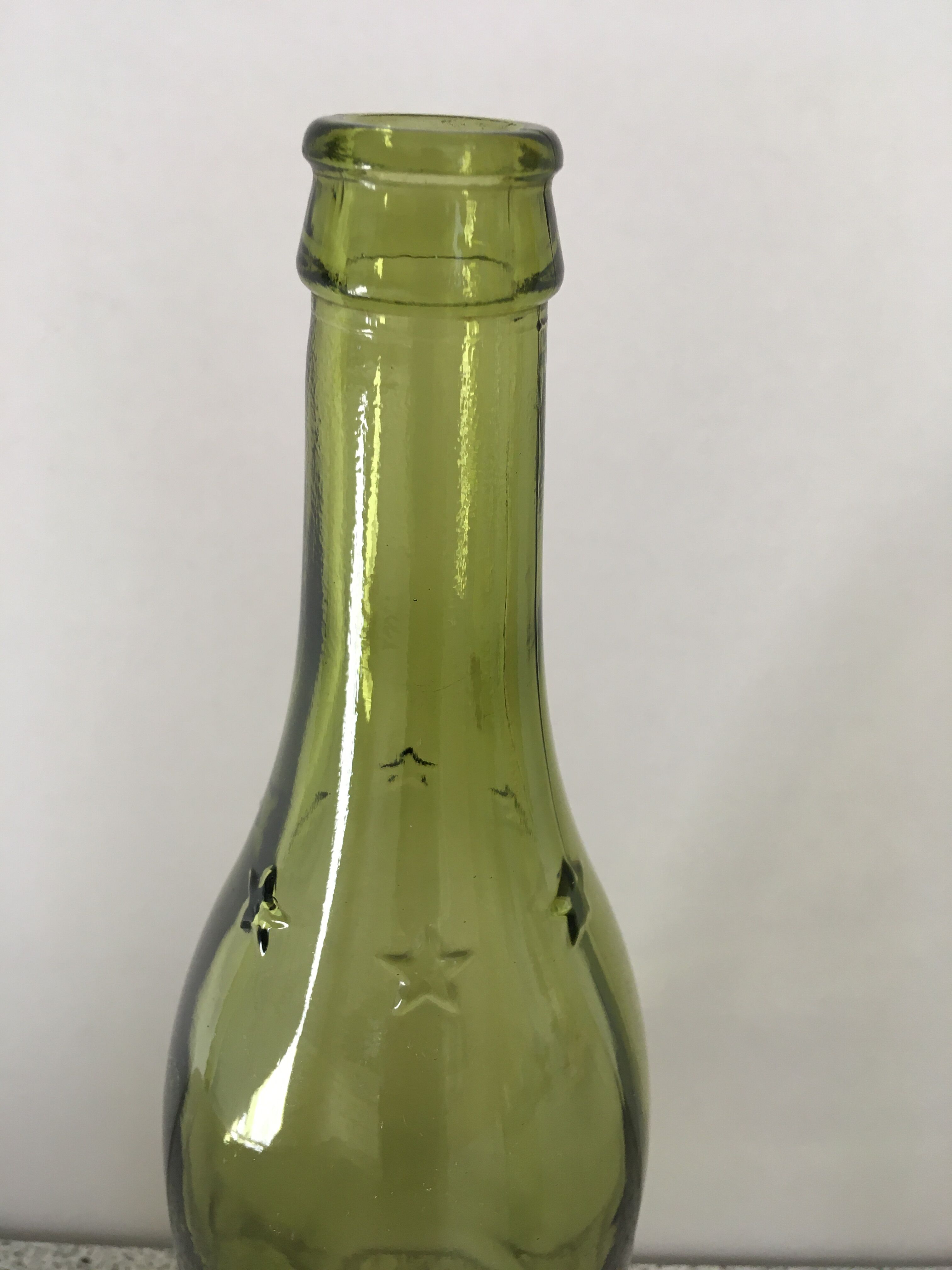 Two green bottles 6 stars
