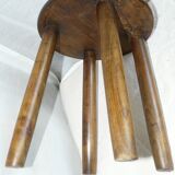 Vintage 1950s pine mountain stool