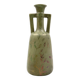 Art Deco green iridescent vase, Montieres France 1930s