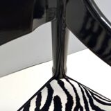 'Carimate' Black Walnut and Velvet Chair by Vico Magistretti for Cassina, 1