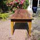 Farmhouse table