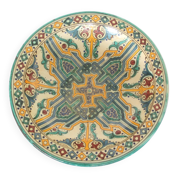 Handcrafted terracotta salad bowl