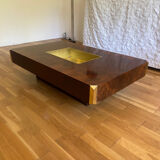 Coffee table by Willy RIZZO for Mario SABOT