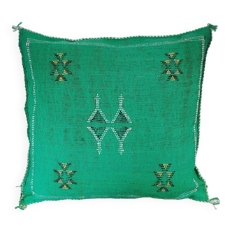 Berber cushion Sabra Green