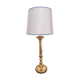 Lampe en métal doré