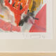 Garden, color lithograph