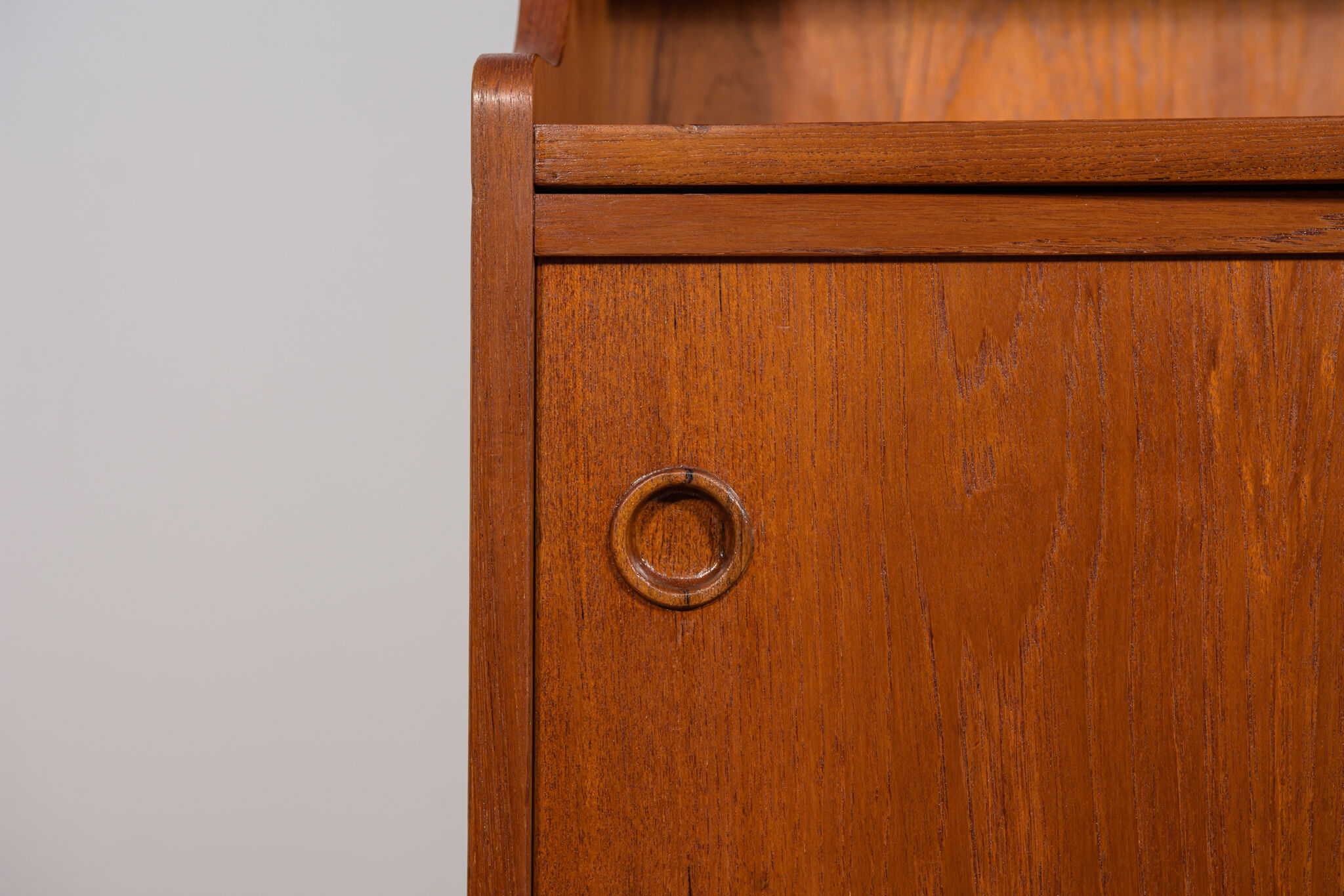 Mid-Century Teak Shelf by Johannes Sorth for Bornholm, 1960s