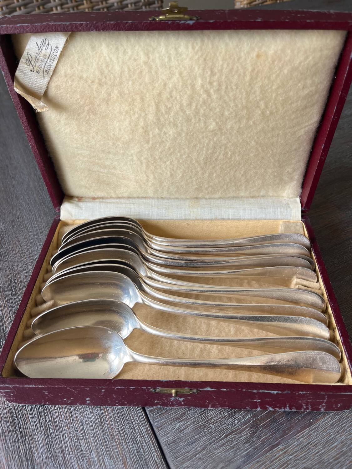 Silver cutlery