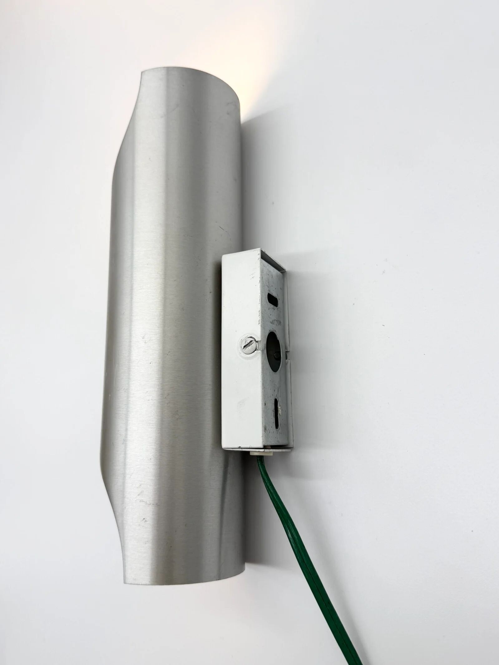 "Raak" wall lamp in brushed aluminium, 1970s