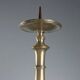 Antique gilded metal candelabrum, Italy, late 19th century