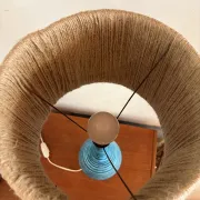 Accolay lamp in ceramic, Gaulish model