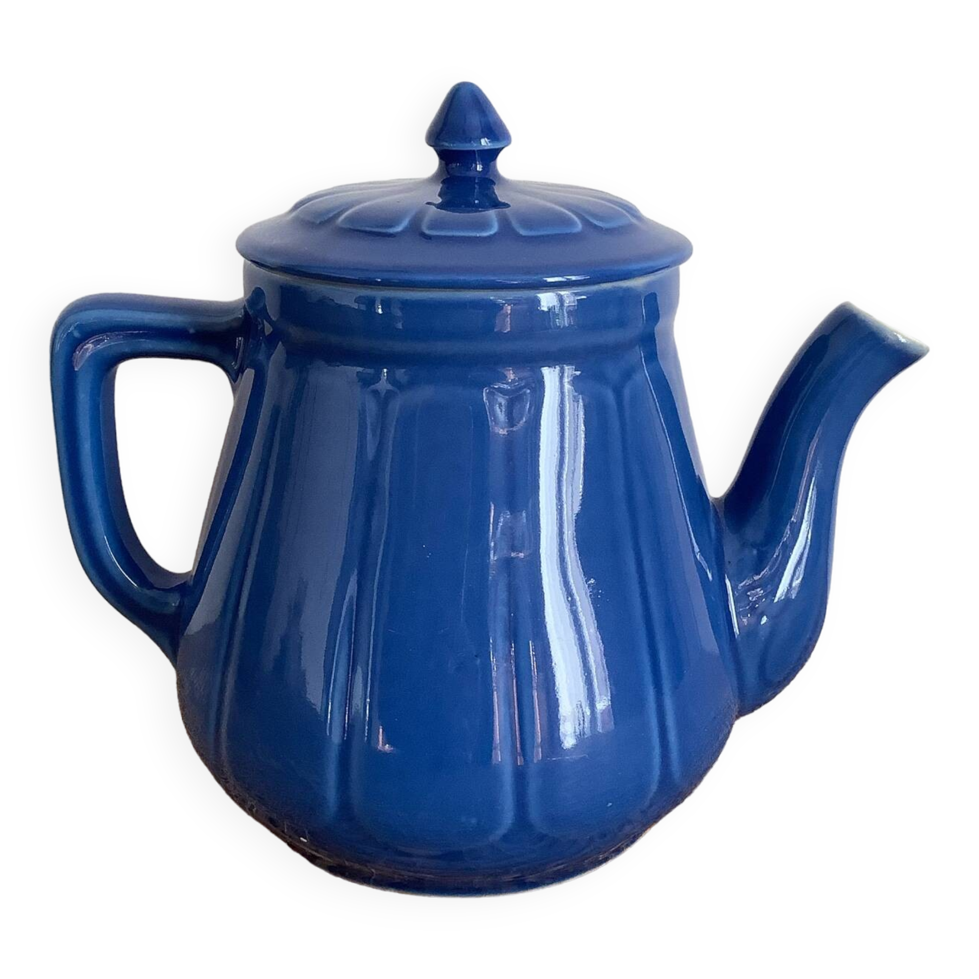 Blue teapot, coffee pot