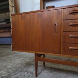 Müsterring Möbel, vintage 1960s teak sideboard 243cm!