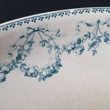 Earthenware salad bowl Sarreguemines model "Mozart"