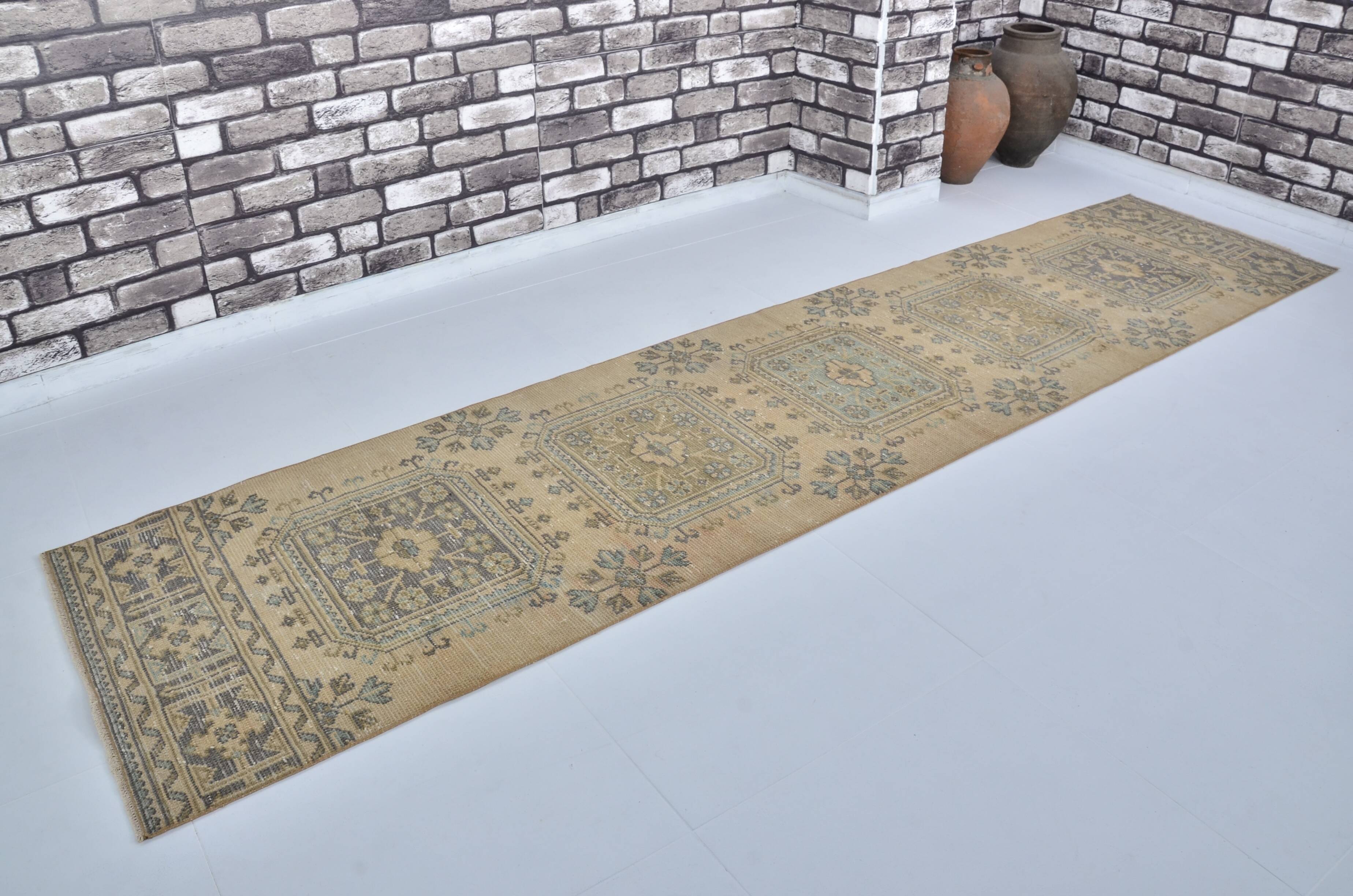 Turkish Floral Runner Rug sku 2121