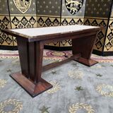 Bench in canework art deco period